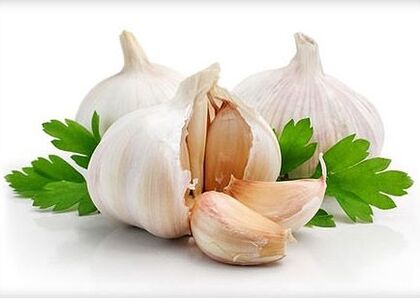 Reinigung mit Knoblauch